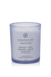 Chesapeake Bay Women's Serenity + Calm Small Candle in Purple - thumbnail 2