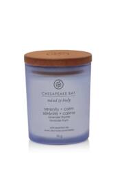 Chesapeake Bay Women's Serenity + Calm Small Candle in Purple