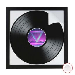 12 inch Vinyl Record Frame Wall Album Art Display Frame - thumbnail 1
