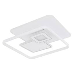 Netlighting Roderick 50x50cm Semi Ceiling Light White LED Dimmable 3000-6000K - Size: 50x50 cm - thumbnail 2