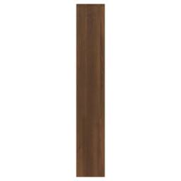 Berkfield Home Shoe Cabinet with Mirror 3-Layer Brown Oak 63x17x102.5 cm - thumbnail 5