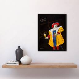 Artery8 Leonetto Cappiello Framed Wall Art Vintage Fort Carre Beer Advert - Size: A4 - thumbnail 2