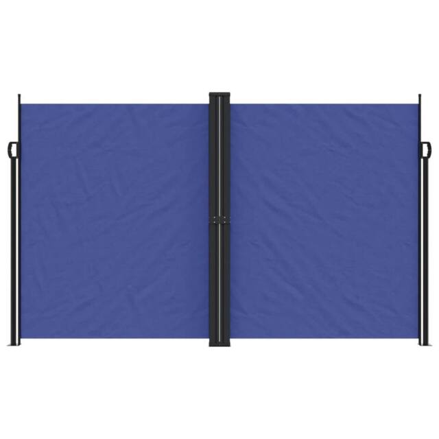 Berkfield Home Retractable Side Awning Blue 200x1200 cm - image 1