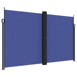 Berkfield Home Retractable Side Awning Blue 200x1200 cm - thumbnail 3