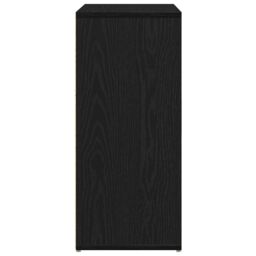Berkfield Home Sideboard Black Oak 60x31x70 cm Engineered Wood - Size: 60 x 31 x 70 cm - thumbnail 7