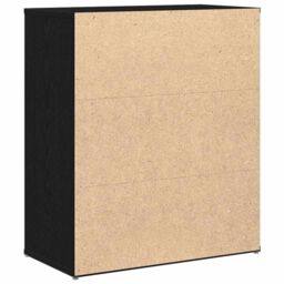 Berkfield Home Sideboard Black Oak 60x31x70 cm Engineered Wood - Size: 60 x 31 x 70 cm - thumbnail 8