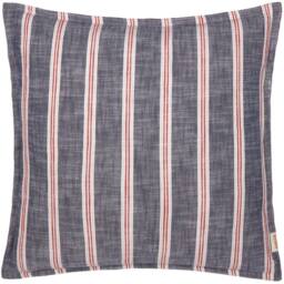 Wylder Abersoch Stripe 100% Cotton Cushion - Size: 50 cm x 50 cm - thumbnail 2