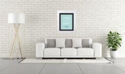 Frames & Mirrors 4U Metro White Frame with Black Mount for Image Size 6 x 4 Inch - thumbnail 4