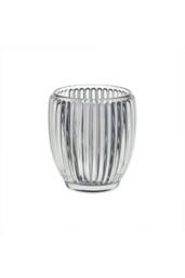 KDMD Clear Harriott Tulip Shaped Glass Tealight Holder 9.5cm 5 Pack