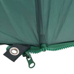Berkfield Home Fishing Umbrella Green 220x193 cm - thumbnail 6