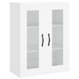 Berkfield Home Wall Mounted Cabinet White 69.5x34x90 cm Engineered Wood - thumbnail 3