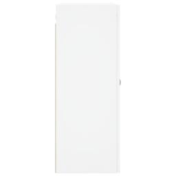 Berkfield Home Wall Mounted Cabinet White 69.5x34x90 cm Engineered Wood - thumbnail 8