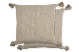 New Edge Blinds Hartley Cushion Cover in Natural - Size: 43 cm x 43 cm - thumbnail 1