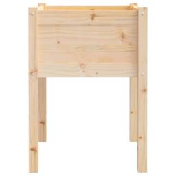 Berkfield Home Garden Planters 2 pcs 50x50x70 cm Solid Pinewood in Light Tan - Size: 50 x 50 x 70 cm - thumbnail 5