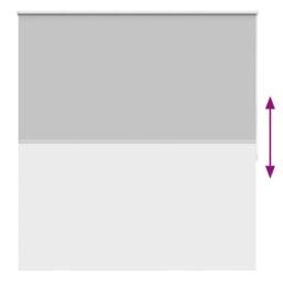 Berkfield Home Roller Blind Blackout 160 x 175 cm Grey - thumbnail 9