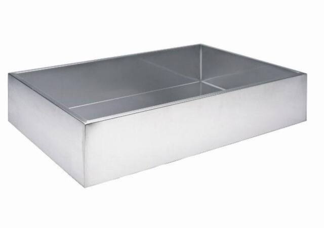 Primrose Stainless Steel Reservoir For Water Features 192L in Silver - image 1