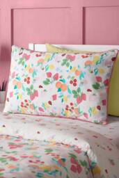 Catherine Lansfield 'Fruity Friends' Reversible Duvet Cover Set - Size: Double - thumbnail 3