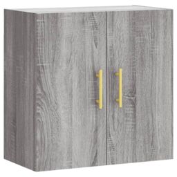Berkfield Home Wall Cabinet Grey Sonoma 60x31x60 cm Engineered Wood - Size: 60 x 31 x 60 cm - thumbnail 2