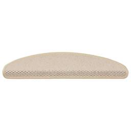 Berkfield Home Stair Mats Self-adhesive Sisal-Look 15 pcs 65x21x4 cm Berber in Cream - Size: Medium - thumbnail 4