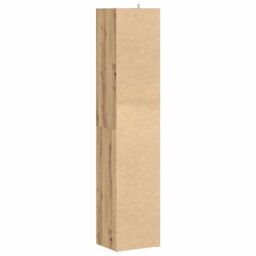 Berkfield Home Book Cabinet Artisan Oak 36x30x171 cm Engineered Wood in Brown - Size: 36 x 30 x 171 cm - thumbnail 6