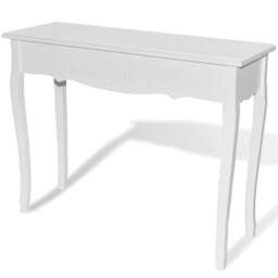 Berkfield Home Dressing Console Table White - thumbnail 2