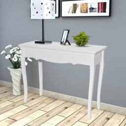 Berkfield Home Dressing Console Table White - thumbnail 1