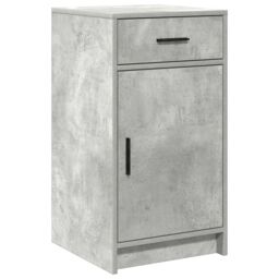 Berkfield Home Sideboard Concrete Grey 40x41x75 cm Engineered Wood - Size: 40 x 41 x 75 cm - thumbnail 2