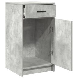 Berkfield Home Sideboard Concrete Grey 40x41x75 cm Engineered Wood - Size: 40 x 41 x 75 cm - thumbnail 5