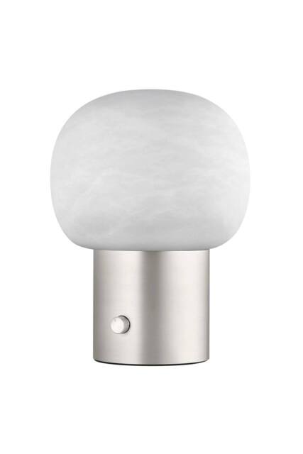 Blomus IRIS Table Lamp - Alabaster matt stainless steel in Silver - image 1