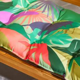 OHS Palm Print 2 Seater Outdoor Bench Cushion Garden Furniture Seat - thumbnail 2