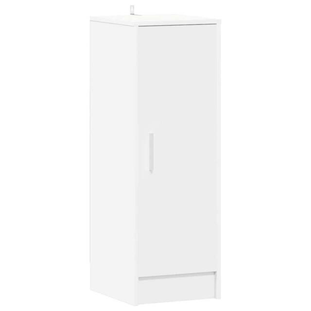 Berkfield Home Shoe Cabinet White 32x35x92 cm Engineered Wood - Size: 32 x 35 x 92 cm - image 1