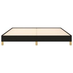 Berkfield Home Bed Frame Black 180x200 cm Super King Fabric - thumbnail 5
