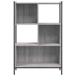 Berkfield Home Bookcase Grey Sonoma 72x28x109 cm Engineered Wood - Size: 72 x 28 x 109 cm - thumbnail 5