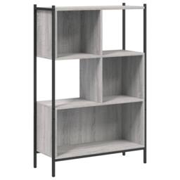 Berkfield Home Bookcase Grey Sonoma 72x28x109 cm Engineered Wood - Size: 72 x 28 x 109 cm - thumbnail 1