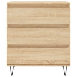 Berkfield Home Sideboard Sonoma Oak 60x35x70 cm Engineered Wood in Brown - Size: 60 x 35 x 70 cm - thumbnail 5