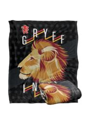Harry Potter Blanket, 152x127 cm Neo Industries Gryffindor Silky Touch Super Soft Throw Blanket in White - thumbnail 2