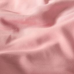 OHS Plain Dyed Reversible Duvet Cover Cover with Pillowcase Set in Light Pink - Size: King - thumbnail 5