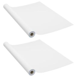 Berkfield Home Self-adhesive Furniture Films 2 pcs White 500x90 cm PVC - thumbnail 2