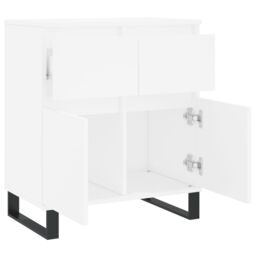 Berkfield Home Sideboard White 60x35x70 cm Engineered Wood - Size: 60 x 35 x 70 cm - thumbnail 6