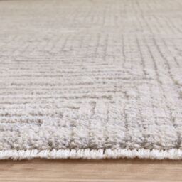 The Rug Shop UK Silver Modern Abstract Polyester Cotton Backing Area Rug - Size: 200 cm x 300 cm - thumbnail 6