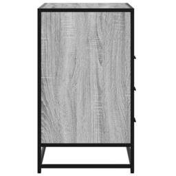 Berkfield Home Elegant Drawer Cabinet Grey Sonoma 70x41x70 cm Engineered Wood - Size: 70 x 41 x 70 cm - thumbnail 6