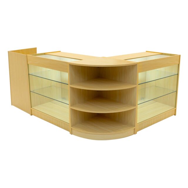 Monstershop Astro LED Shop Counter Set LM60, TB60 & 2 x K900 - Maple in Beige - image 1