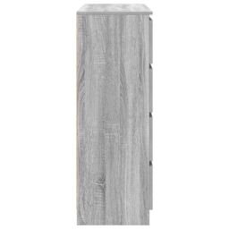 Berkfield Home Sideboard Grey Sonoma 100x35x99 cm Engineered Wood - Size: 100 x 35 x 99 cm - thumbnail 7