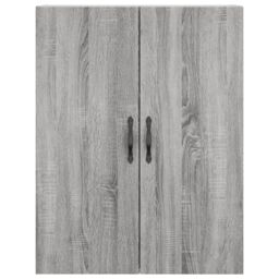 Berkfield Home Highboard Grey Sonoma 69.5x34x180 cm Engineered Wood - thumbnail 6
