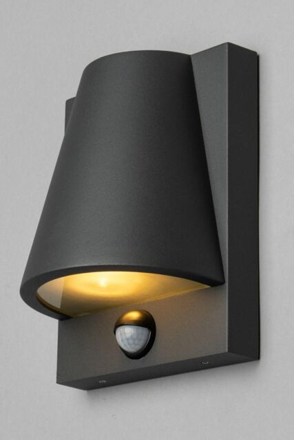 BHS Lighting Wilbur Outdoor Wall Light with Sensor in Grey - image 1