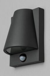 BHS Lighting Wilbur Outdoor Wall Light with Sensor in Grey - thumbnail 2