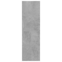 Berkfield Home Wall Shoe Cabinet Concrete Grey 80x18x60 cm Engineered Wood - Size: 80 x 18 x 60 cm - thumbnail 5