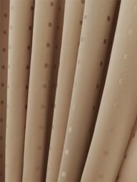 Luxury Living Adi Lined Ring Top Eyelet Curtains in Beige - Size: 168 cm width x 183 cm drop - thumbnail 5