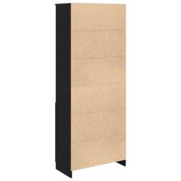 Berkfield Home Highboard Black Oak 70x35x180 cm Engineered Wood - Size: 70 x 35 x 180 cm - thumbnail 8