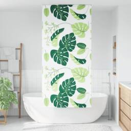 Berkfield Home Shower Roller Blind 110x240 cm Fabric Width 106 cm in Green